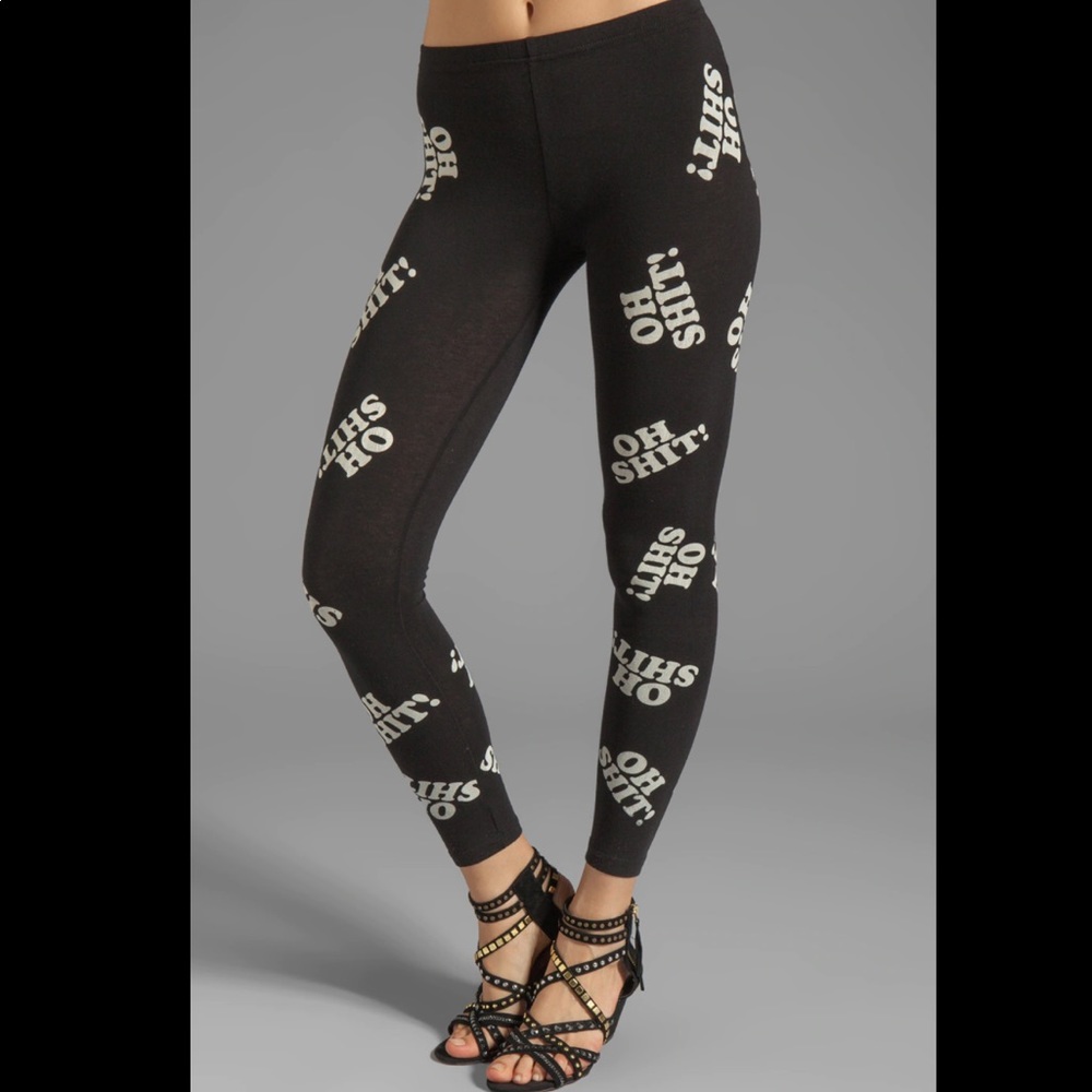 Dimepiece LA Oh Sh*t Leggings Blackmilk Killstar Goth Punk Club Rave